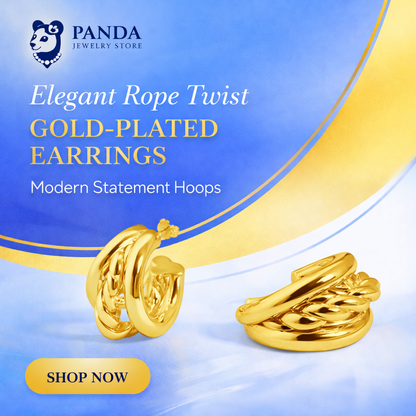 Fine Jewelry Electroforming Geometry Women Hollow Three C Shape Tube S999 Sterling Silver Huggie Caged Studs Earrings(Pre-Sale)