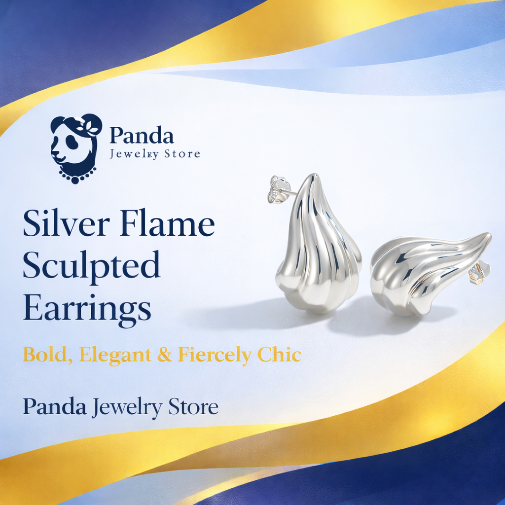 Exaggerated 999 Pure Silver Golden Irregular Hollow Conch Electroforming Chunky Lightweight Fashion Jewelry for Women Daily Wear Earrings