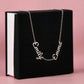 Multiple Name Necklace - Polished stainless steel or 18k yellow gold finish