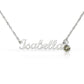 Custom Name Necklace with Birthstone | Panda Jewelry Store