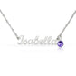 Custom Name Necklace with Birthstone | Panda Jewelry Store