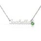 Custom Name Necklace with Birthstone | Panda Jewelry Store