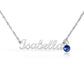 Custom Name Necklace with Birthstone | Panda Jewelry Store
