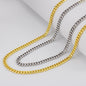 To My Son | From Dad,14K Yellow or White Gold Cuban Link Chain
