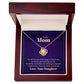 To Mom | From Daughter |Timeless Love Knot Necklace for Special Occasions