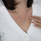 🌹14k white gold | 18k yellow gold over stainless steel | Gold Love Knot Pendant Necklace – Timeless Symbol of Elegance & Unity