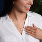 🌹14k white gold | 18k yellow gold over stainless steel | Gold Love Knot Pendant Necklace – Timeless Symbol of Elegance & Unity