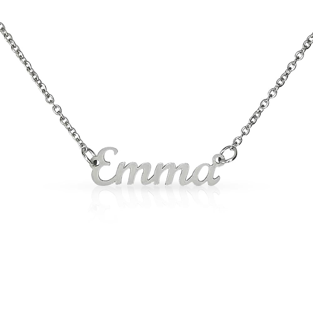 Just for You, A Personalized Name Necklace from Panda Jewelry Store