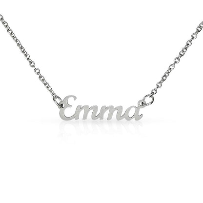 Just for You, A Personalized Name Necklace from Panda Jewelry Store