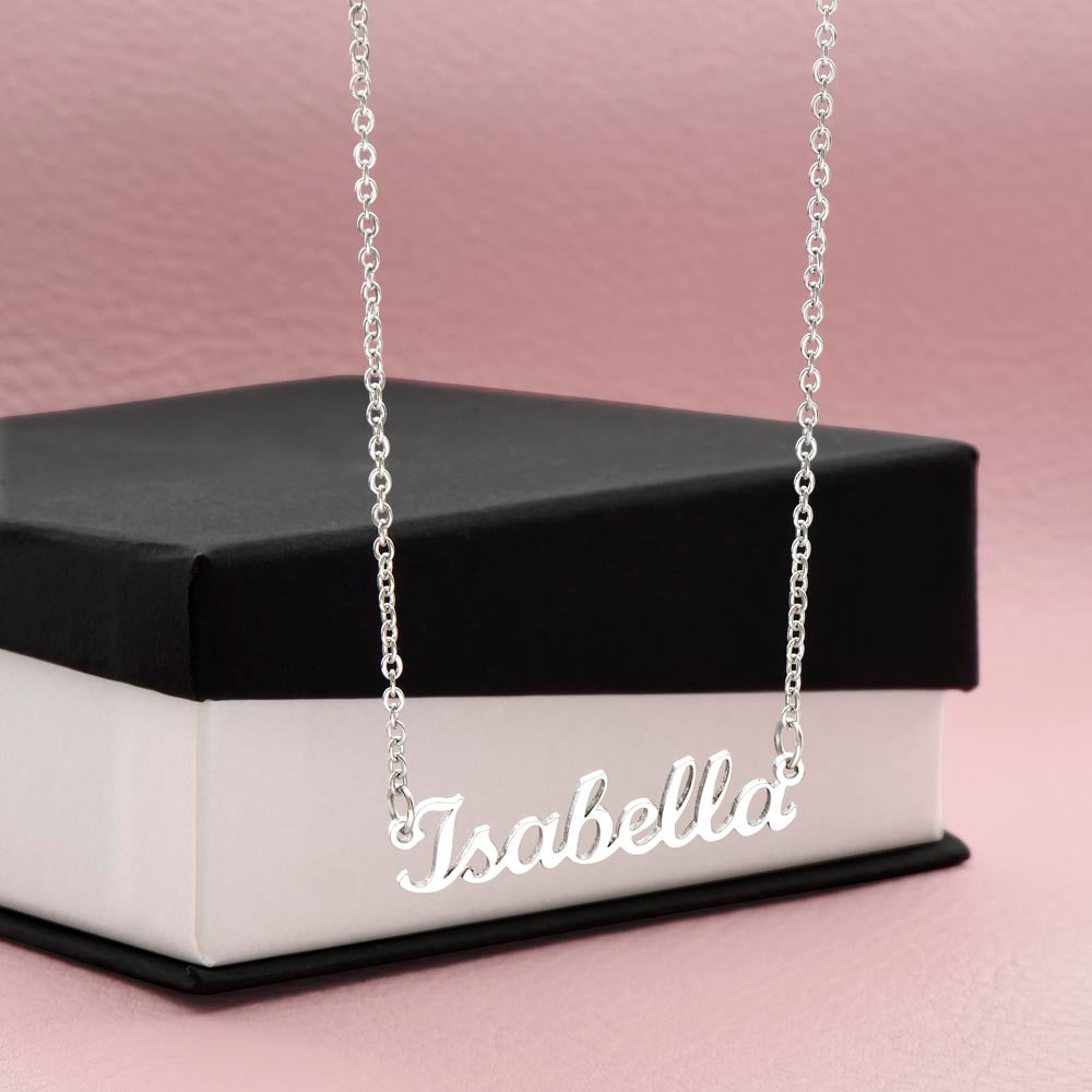 Just for You, A Personalized Name Necklace from Panda Jewelry Store