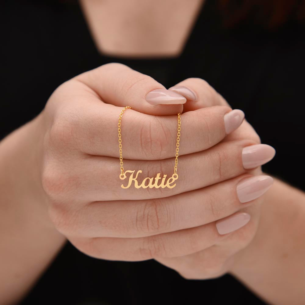 Just for You, A Personalized Name Necklace from Panda Jewelry Store