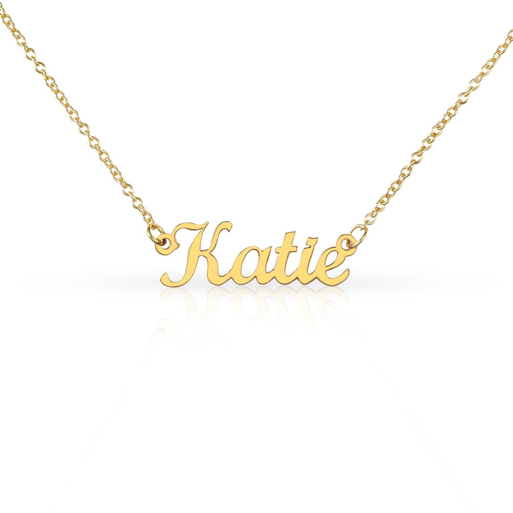Just for You, A Personalized Name Necklace from Panda Jewelry Store