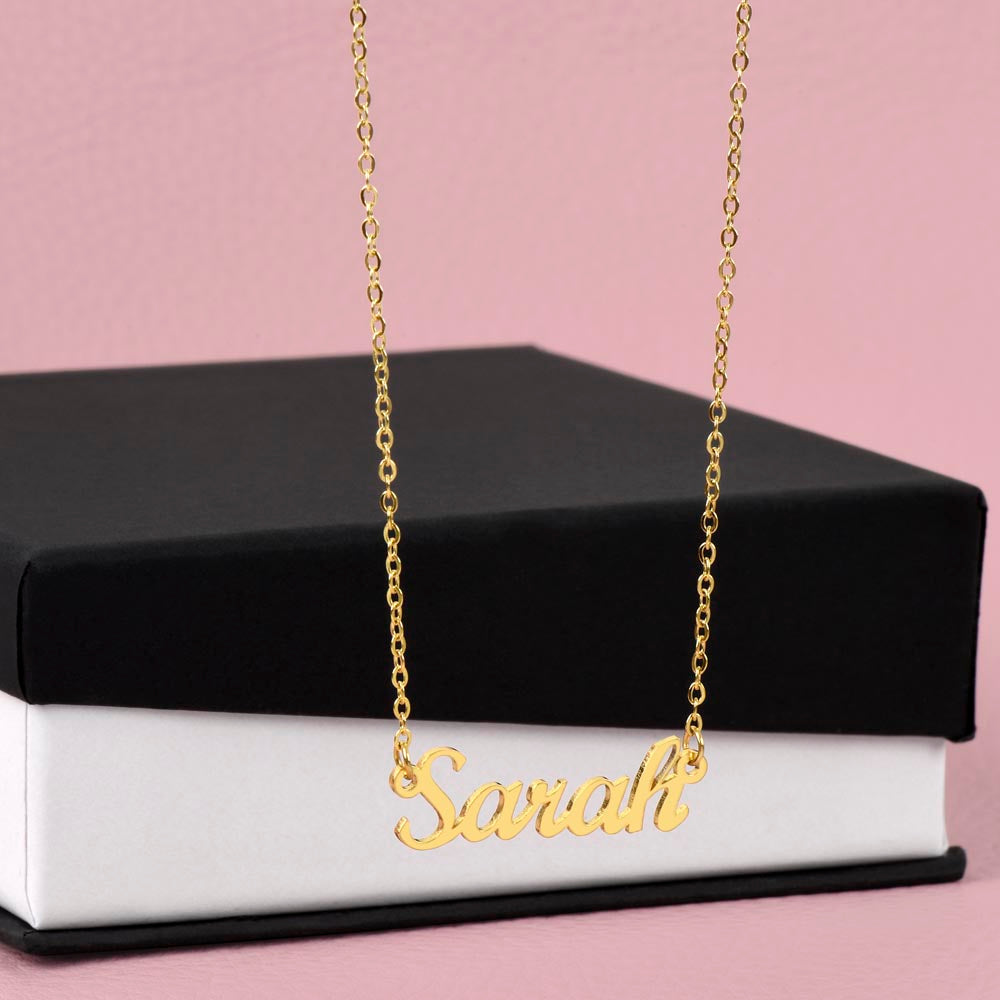 Just for You, A Personalized Name Necklace from Panda Jewelry Store