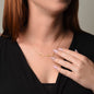 To my wife, Love, Your Husband Signature Style Name Necklace | 18K yellow gold finish