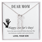 To Mom | From Son  Multi-Personalized Vertical Name Necklace – Custom Gold Name Pendant Gift