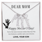 To Mom | From Son  Multi-Personalized Vertical Name Necklace – Custom Gold Name Pendant Gift