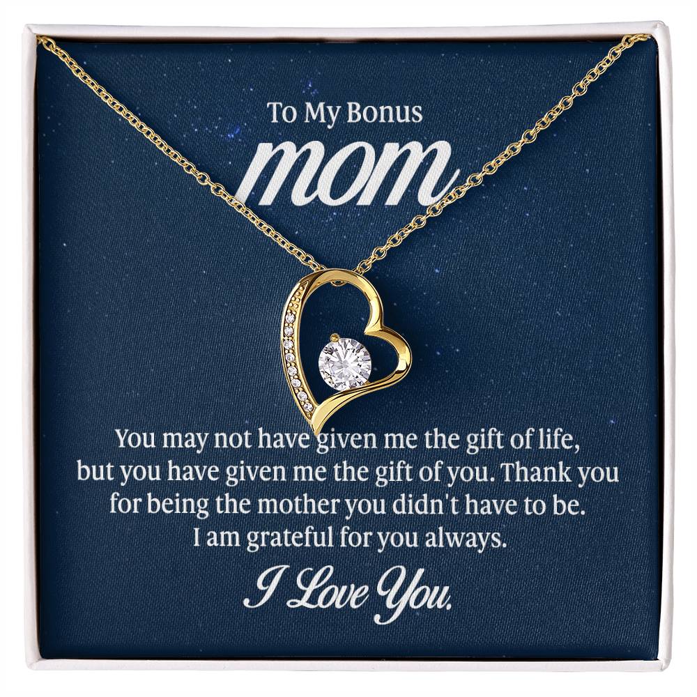 To my mom - you may not have given me the gift of life