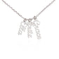 Personalized Vertical Names Necklace - Customized Gift for Her