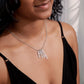 Personalized Vertical Names Necklace - Customized Gift for Her