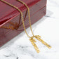 Personalized Vertical Names Necklace - Customized Gift for Her