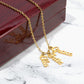 Personalized Vertical Names Necklace - Customized Gift for Her