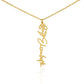 Just for You! A Birth Month Flower Name Necklace