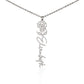 Just for You! A Birth Month Flower Name Necklace
