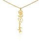 Just for You! A Birth Month Flower Name Necklace