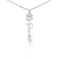 Just for You! A Birth Month Flower Name Necklace