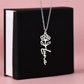 Just for You! A Birth Month Flower Name Necklace