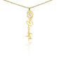 Just for You! A Birth Month Flower Name Necklace